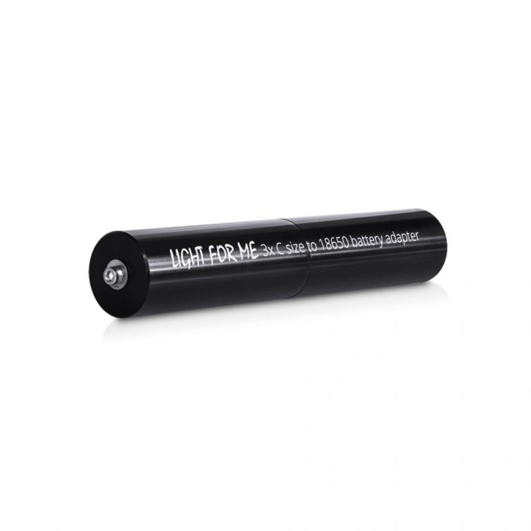 Light For Me 3x C-Size to 18650 Battery Adapter