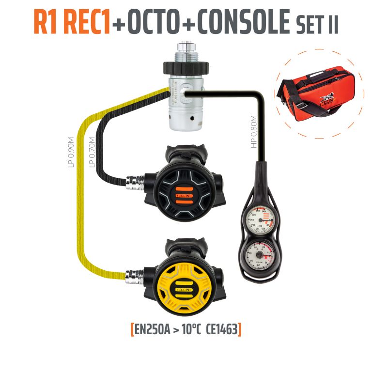 Tecline Regulator R1 REC1 set II with octo and 2 elements console - EN250A > 10°C