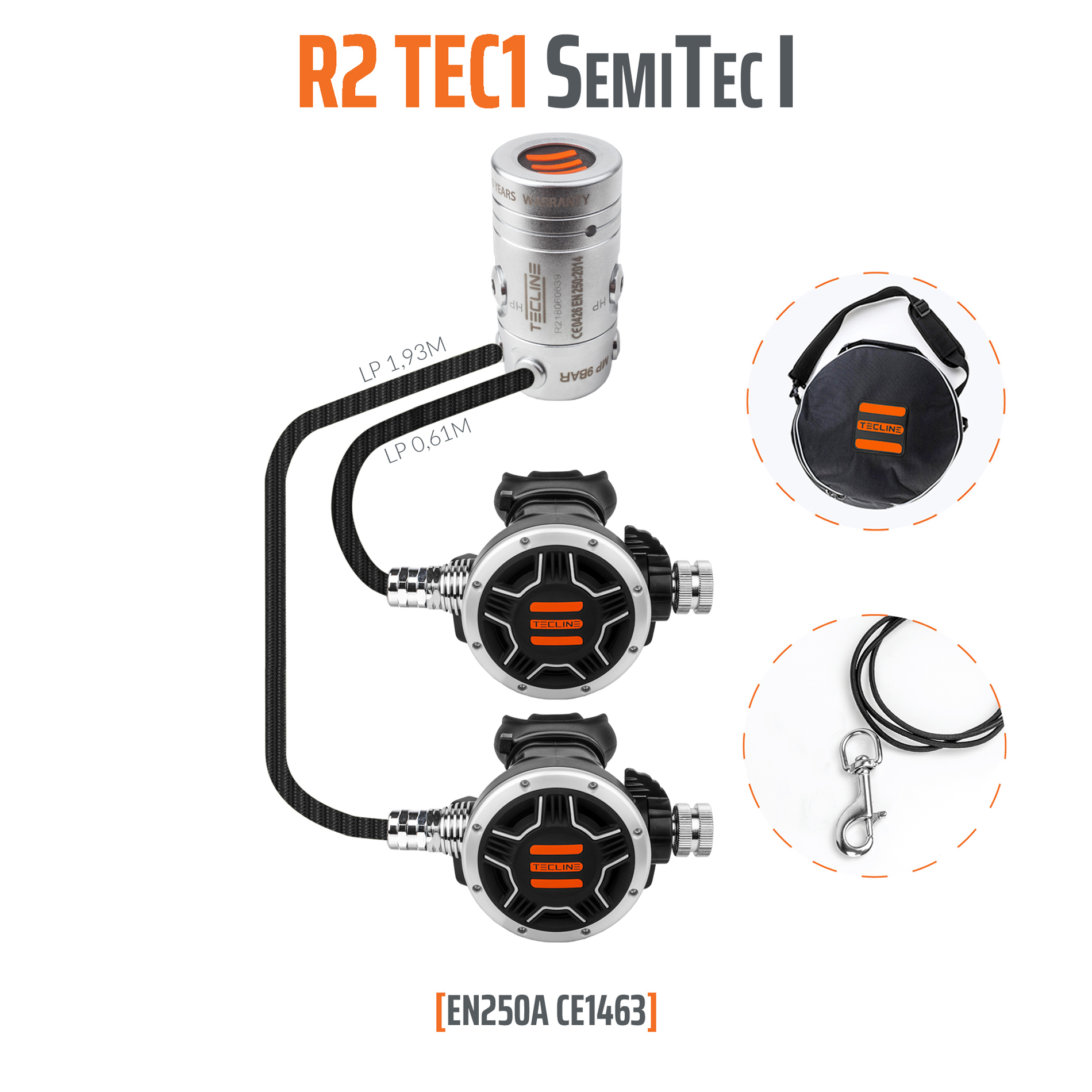 Tecline Regulator R2 TEC1 SemiTec I set  – EN250A