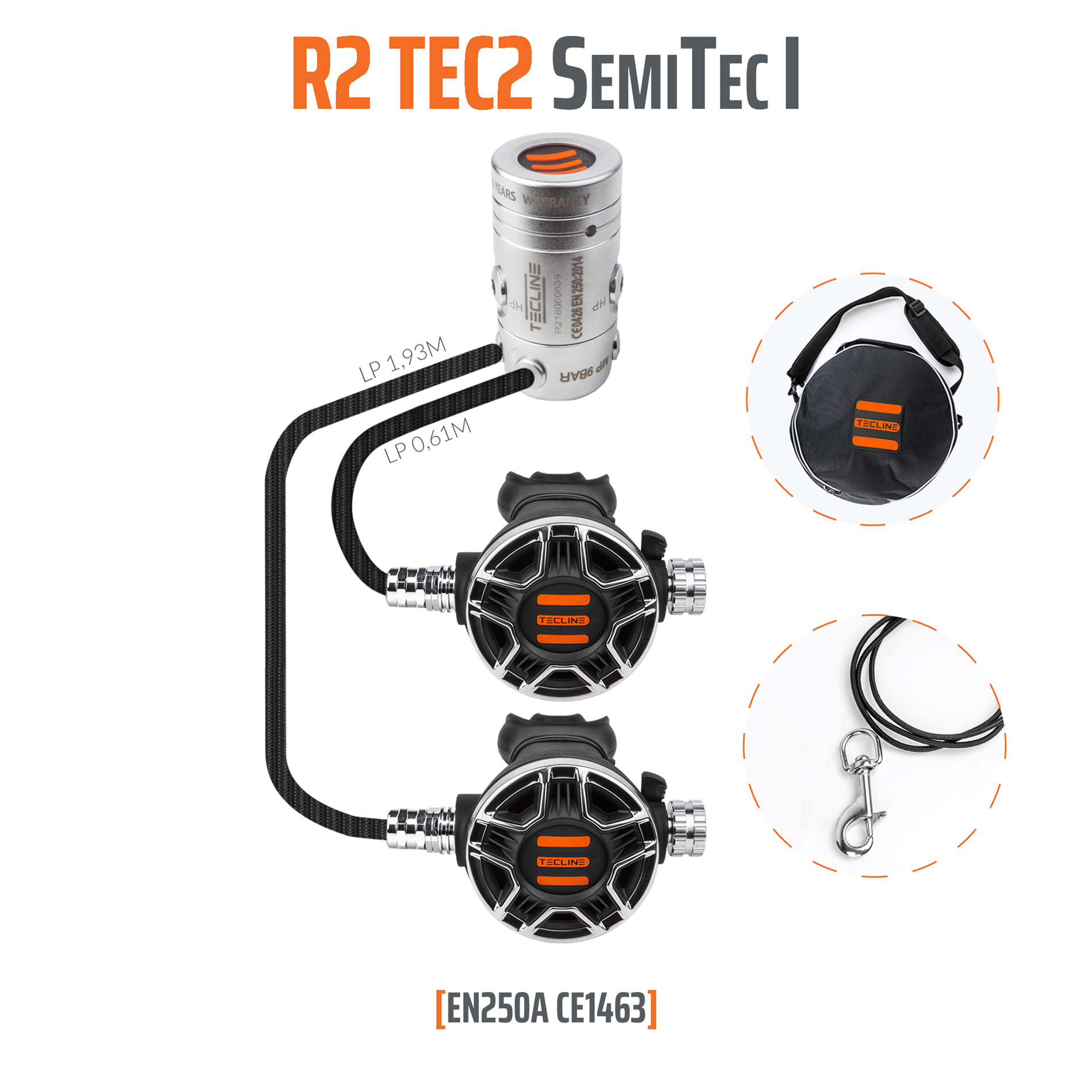 Tecline Regulator R2 TEC2 SemiTec I set – EN250A