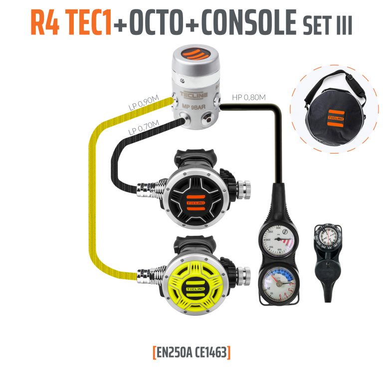 Tecline Regulator R4 TEC1 set III with octo and 3 elements console - EN250A