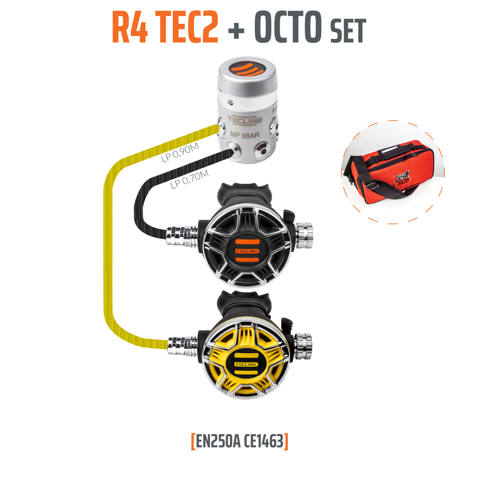 Tecline Regulator R4 TEC2 and octopus – EN250A
