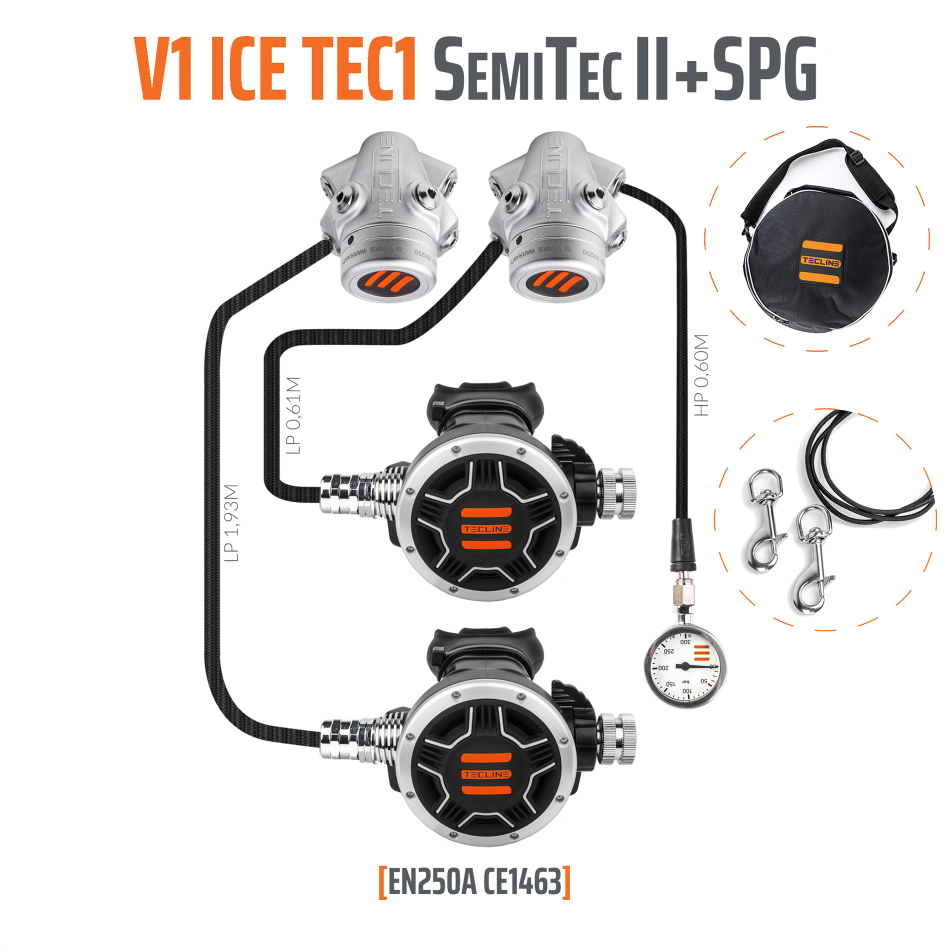 Tecline Regulator V1 ICE TEC1 SemiTec II with SPG – EN250A
