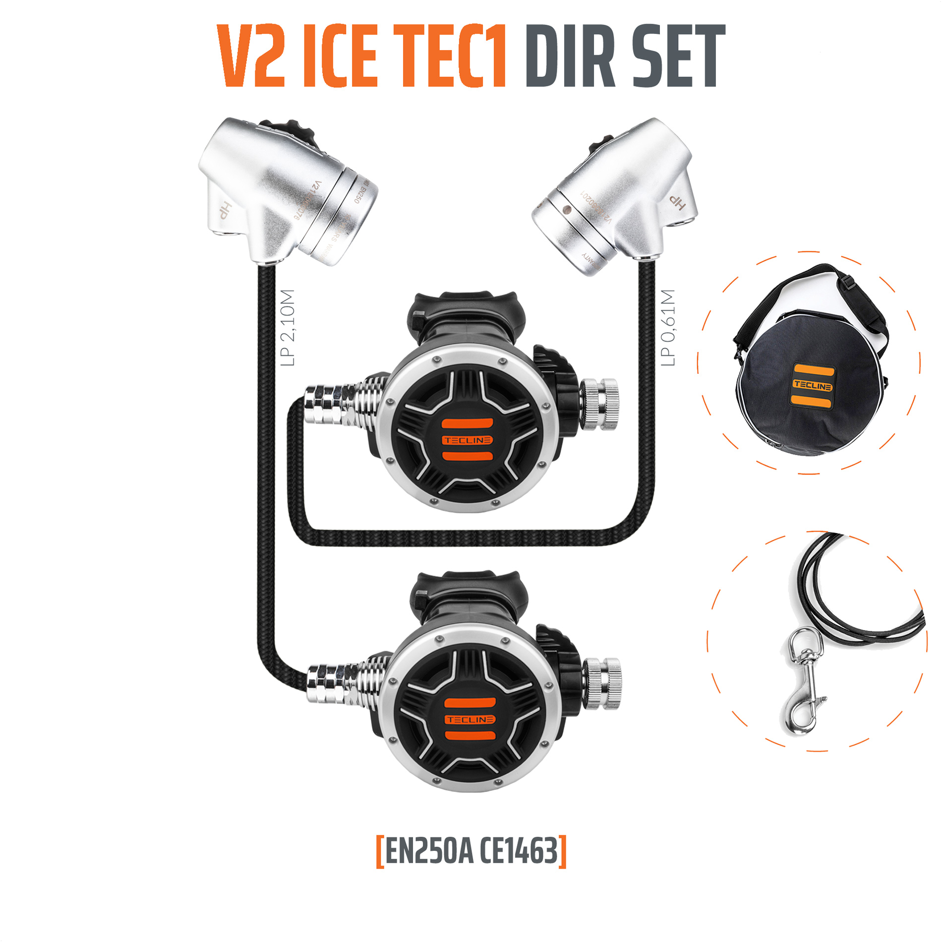 Tecline Regulator V2 ICE TEC1 DIR Set - EN250A