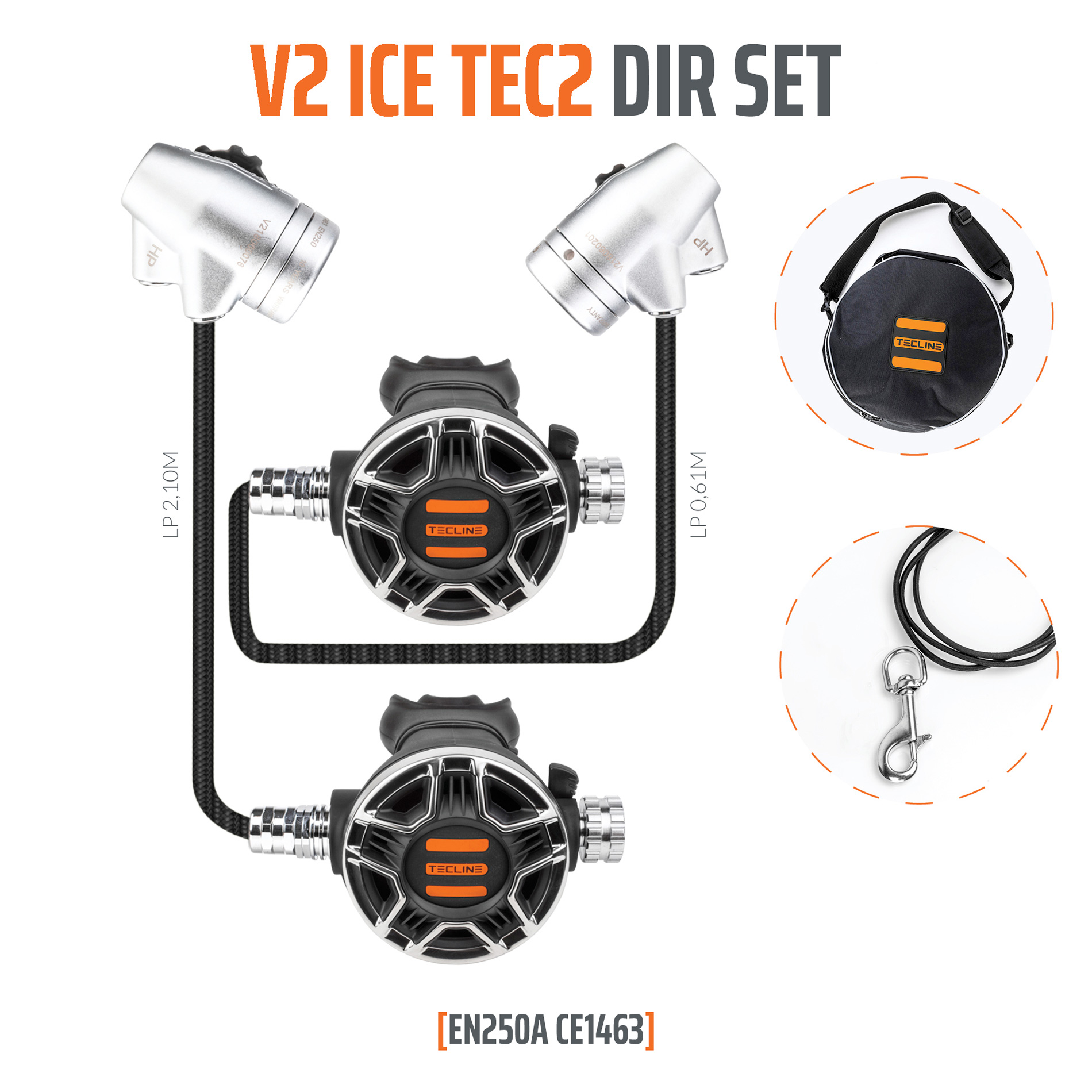 Tecline Regulator V2 ICE TEC2 DIR Set – EN250A
